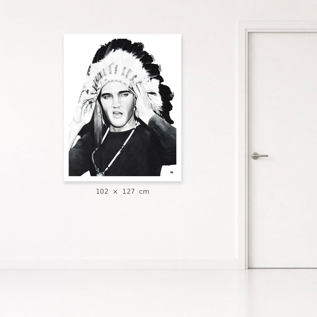 Elvis in Headdress