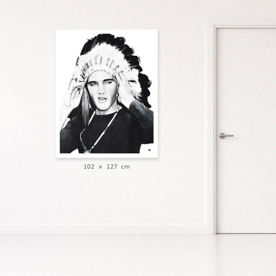 Elvis in Headdress