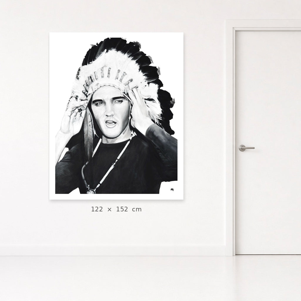 Elvis in Headdress